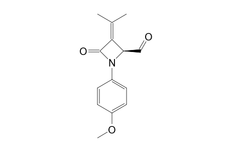 CIS-1-PARA-ANISYL-4-FORMYL-3-ISOPROPYLIDENEAZETIDIN-2-ONE