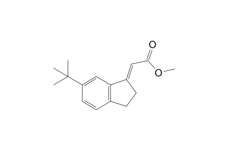 Methyl [6'-(t-butyl)-2',3'-dihydro-1H-inden-1'-ylidene]-acetate