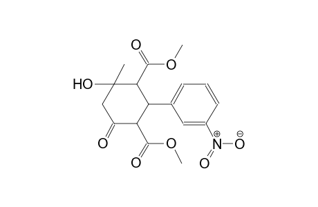 1,3-cyclohexanedicarboxylic acid, 4-hydroxy-4-methyl-2-(3-nitrophenyl)-6-oxo-, dimethyl ester