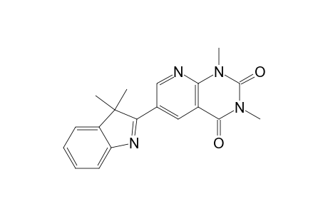 6-(3,3-Dimethyl-3H-indol-2-yl)-1,3-dimethylpyrido[2,3-d]pyrimidine-2,4(1H,3H)-dione