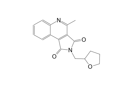 1H-pyrrolo[3,4-c]quinoline-1,3(2H)-dione, 4-methyl-2-[(tetrahydro-2-furanyl)methyl]-