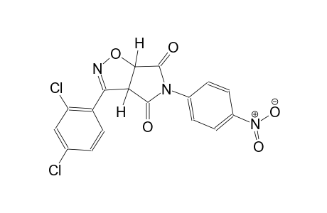 (3aR,6aS)-3-(2,4-dichlorophenyl)-5-(4-nitrophenyl)-3aH-pyrrolo[3,4-d]isoxazole-4,6(5H,6aH)-dione