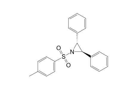 (2R,3R)-2,3-diphenyl-1-(p-tolylsulfonyl)aziridine