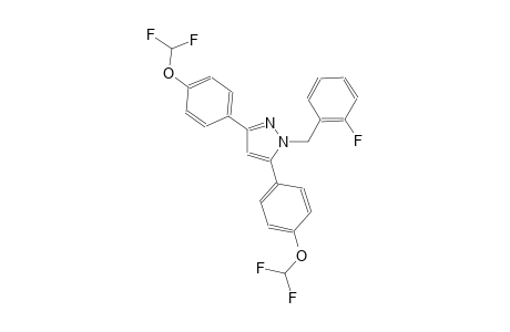 3,5-bis[4-(difluoromethoxy)phenyl]-1-(2-fluorobenzyl)-1H-pyrazole