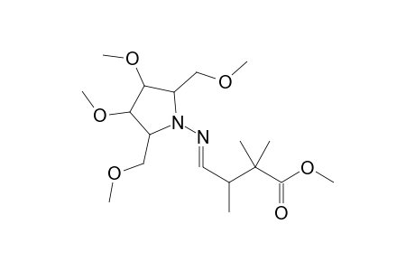 Methyl (3R/S,2'S,3'R,4'R,5'S)-4-{[3',4'-dimethoxy-2',5'-bis(methoxymethyl)pyrrolidin-1'-yl]imino}-2,3,3-trimethylbutanoate