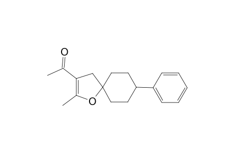 Spiro[4-Acetyl-5-methyl-2,3-dihydrofuran-2,1'-(4'-phenylcyclohexane]