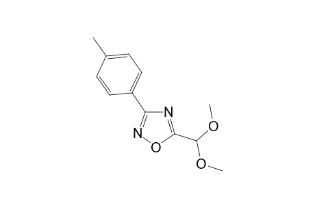 5-(Dimethoxymethyl)-3-(4-methylphenyl)-1,2,4-oxadiazole