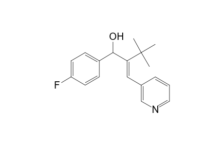 Benzenemethanol, alpha-[2,2-dimethyl-1-(3-pyridinylmethylene)propyl]-4-fluoro-