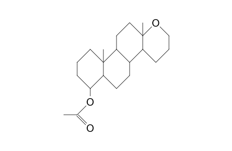 4b-Acetoxy-17a-oxa-D-homo-5a-androstane