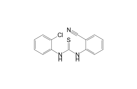 N-(2-Cyanophenyl)-N'-(2-chlorophenyl)thiourea