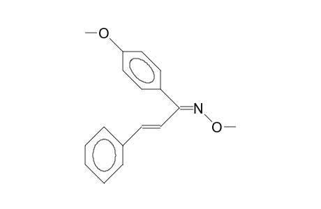 3-(4-Methoxy-phenyl)-1-phenyl-(E,E)-propen-3-one oxime O-methyl ether