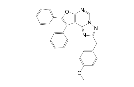 2-(4-methoxybenzyl)-8,9-diphenylfuro[3,2-e][1,2,4]triazolo[1,5-c]pyrimidine