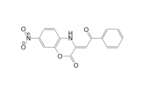 (3Z)-7-Nitro-3-(2-oxo-2-phenylethylidene)-3,4-dihydro-2H-1,4-benzoxazin-2-one