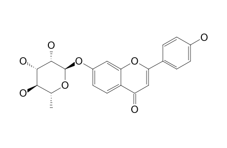 4'-HYDROXY-FLAVONE-7-O-ALPHA-L-RHAMNOPYRANOSIDE