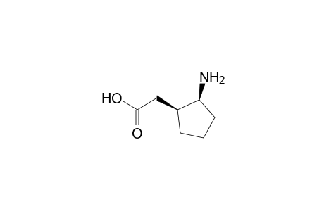 2-[(1S,2S)-2-aminocyclopentyl]acetic acid