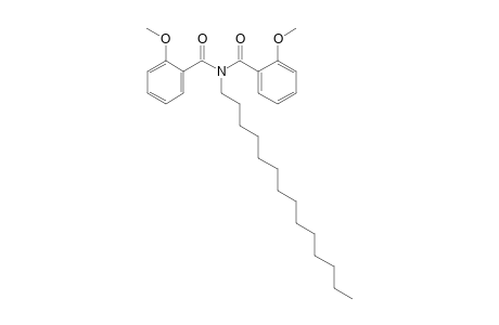 Benzamide, 2-methoxy-N-(2-methoxybenzoyl)-N-tetradecyl-