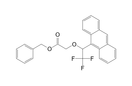 Benzyl .alpha.-[1-(9-anthryl)-2,2,2-trifluoroethoxy]acetate