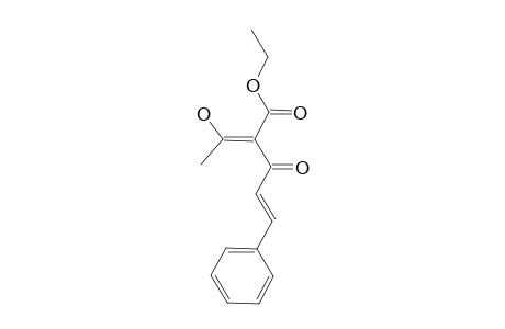 (2Z,4E)-ETHYL-2-(1-HYDROXYETHYLIDENE)-3-OXO-5-PHENYLPENT-4-ENOATE