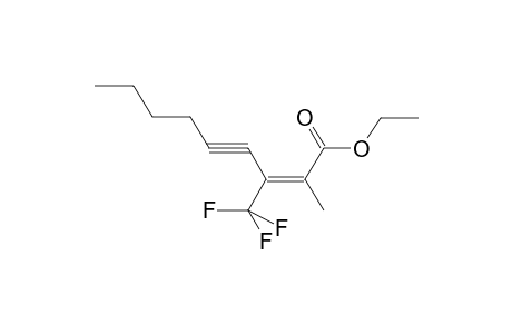 ETHYL (E)-4,4,4-TRIFLUORO-2-METHYL-3-(HEX-1-YNYL)BUT-2-ENOATE