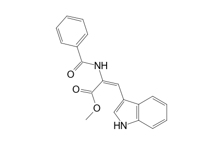 N-Benzoyl-.alpha.,.beta.-didehydrotryptophan - Methyl Ester