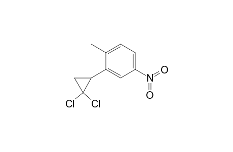 2-(2,2-dichlorocyclopropyl)-1-methyl-4-nitro-benzene