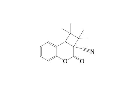 1,1,2,2-Tetramethyl-3-oxo-1,8b-dihydro-2H-4-oxa-cyclobuta[a]naphthalene-2a-carbonitrile
