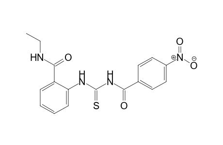 N-Ethyl-2-{[(4-nitrobenzoyl)carbamothioyl]amino}benzamide