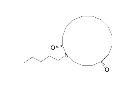 Azacyclohexadecane-2,13-dione, 1-pentyl-