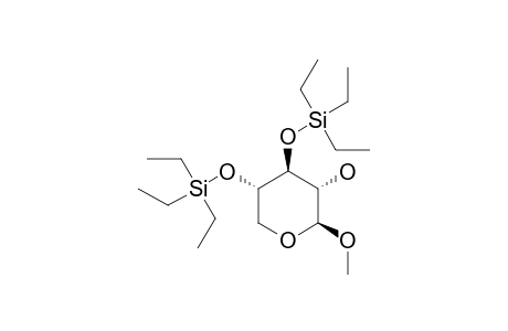 METHYL-3,4-DI-O-(TRIETHYLSILYL)-BETA-D-XYLO-PENTOPYRANOSIDE