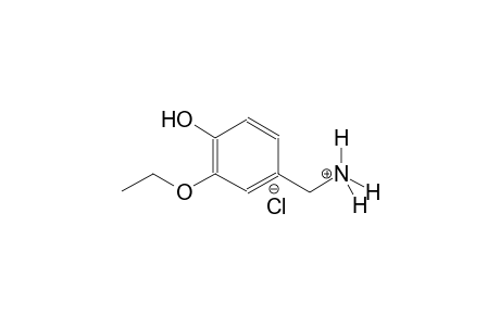 benzenemethanaminium, 3-ethoxy-4-hydroxy-, chloride