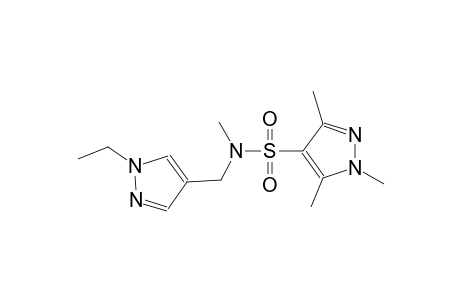 1H-pyrazole-4-sulfonamide, N-[(1-ethyl-1H-pyrazol-4-yl)methyl]-N,1,3,5-tetramethyl-