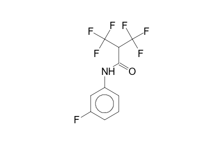 3,3,3-Trifluoro-N-(3-fluorophenyl)-2-(trifluoromethyl)propionamide