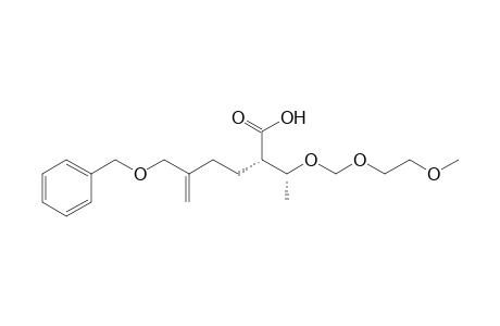 (1'R,2'S)-5-Benzyloxymethyl-2-[1'-(2-methoxyethoxymethoxy)ethyl]-5-hexenoic acid