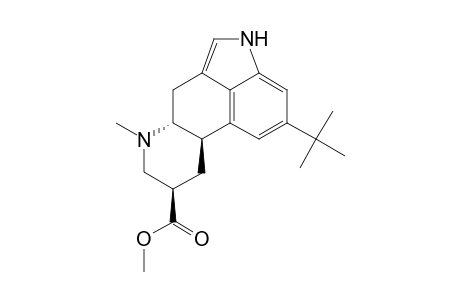 6-Methyl-8.beta.-methoxycarbonyl-13-tert-butyl-ergoline