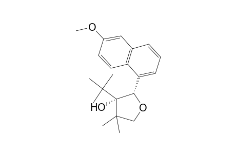 trans-3-tert-Butyl-r-3-hydroxy-c-2-(7-methoxynaphthalen-4-yl)-4,4-dimethyltetrahydrofuran