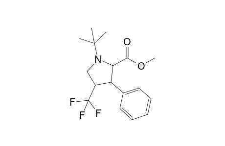 Methyl 1-tert-Butyl-4-trifluoromethyl-3-phenylpyrrolidin-2-carboxylate