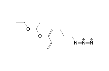 1,3-Heptadiene, 7-azido-3-(1-ethoxyethoxy)-, (E)-(.+-.)-