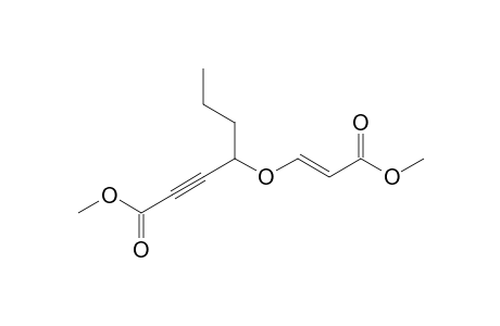 4-[(E)-3-keto-3-methoxy-prop-1-enoxy]hept-2-ynoic acid methyl ester