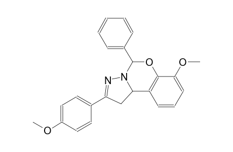 7-methoxy-2-(4-methoxyphenyl)-5-phenyl-1,10b-dihydropyrazolo[1,5-c][1,3]benzoxazine
