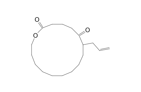 7-Allyl-oxacyclohexadecane-2,6-dione