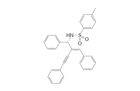 (S,E)-N-(2-benzylidene-1,4-diphenylbut-3-ynyl)-4-methylbenzenesulfonamide
