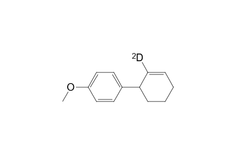 Benzene, 1-(2-cyclohexen-1-yl-2-d)-4-methoxy-