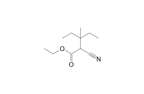 Ethyl 2-cyano-3-ethyl-3-methylpentanoate