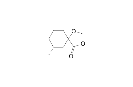 (R)-3-methylcyclohexanespiro-2'-(1',3'-dioxolan-4'-one) (4B)