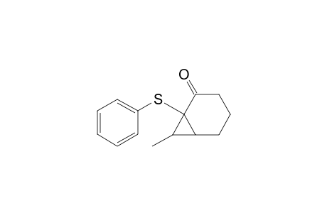 1-(Phenylthio)-7-exo-methylbicyclo[4.1.0]heptan-2-one