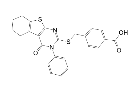 benzoic acid, 4-[[(3,4,5,6,7,8-hexahydro-4-oxo-3-phenylbenzo[4,5]thieno[2,3-d]pyrimidin-2-yl)thio]methyl]-