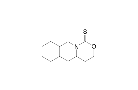 4,4a,5,5a,6,7,8,9,9a,10-decahydro-3H-[1,3]oxazino[3,4-b]isoquinoline-1-thione
