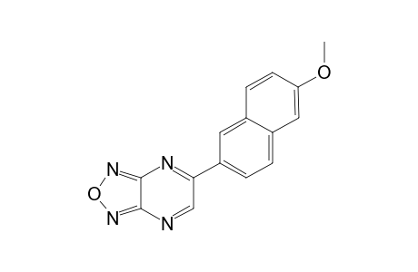 5-(6-Methoxy-2-naphthyl)[1,2,5]oxadiazolo[3,4-b]pyrazine