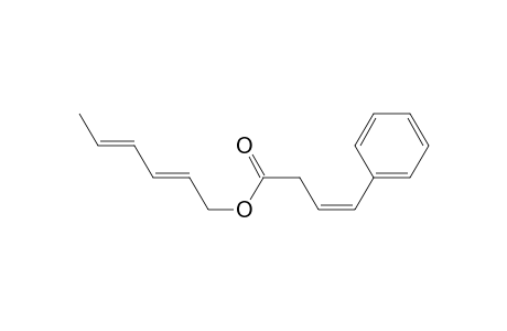 (2E,4Z)-2,4-hexadienyl 4-phenyl-3-butenoate