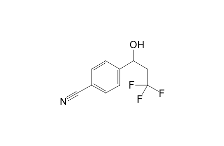 4-(3,3,3-trifluoro-1-hydroxypropyl)benzonitrile